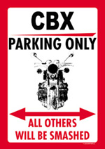 CBX PARKING ONLY
